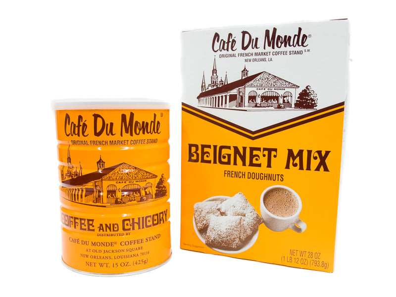 Combo - Cafe Du Monde's Beignet Mix and Coffee & Chicory